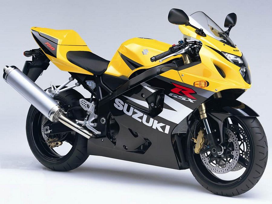 04 05 Suzuki GSXR750 GSXR 750 Misc. Parts Forks, CDI, Fuel Pump, Wiring Harness, Triple Trees, Gas Tank