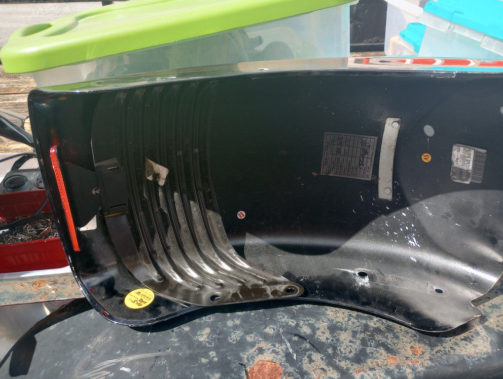 SOLD Harley-Davidson Type Rear Fender Wide Tire 240 Ish Custom Harley