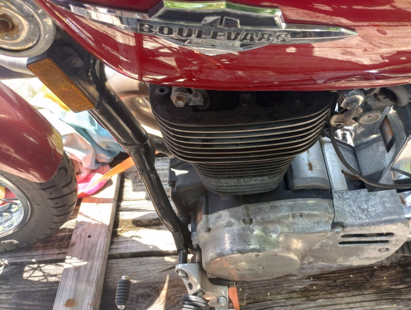 2005 Suzuki Savage 650 LS650 LS Boulevard S40 Wiring Wire Harness - Other parts available