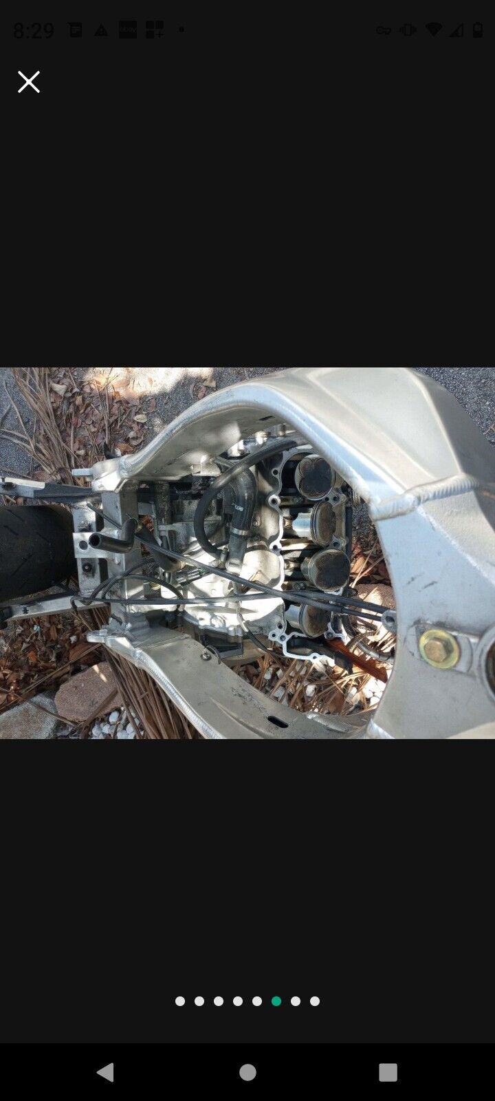 SOLD SOLD 03 - 04 Kawasaki 636 ZX-6 ZX6 Frame Chassis EZ Reg ZX6R ZX-6R