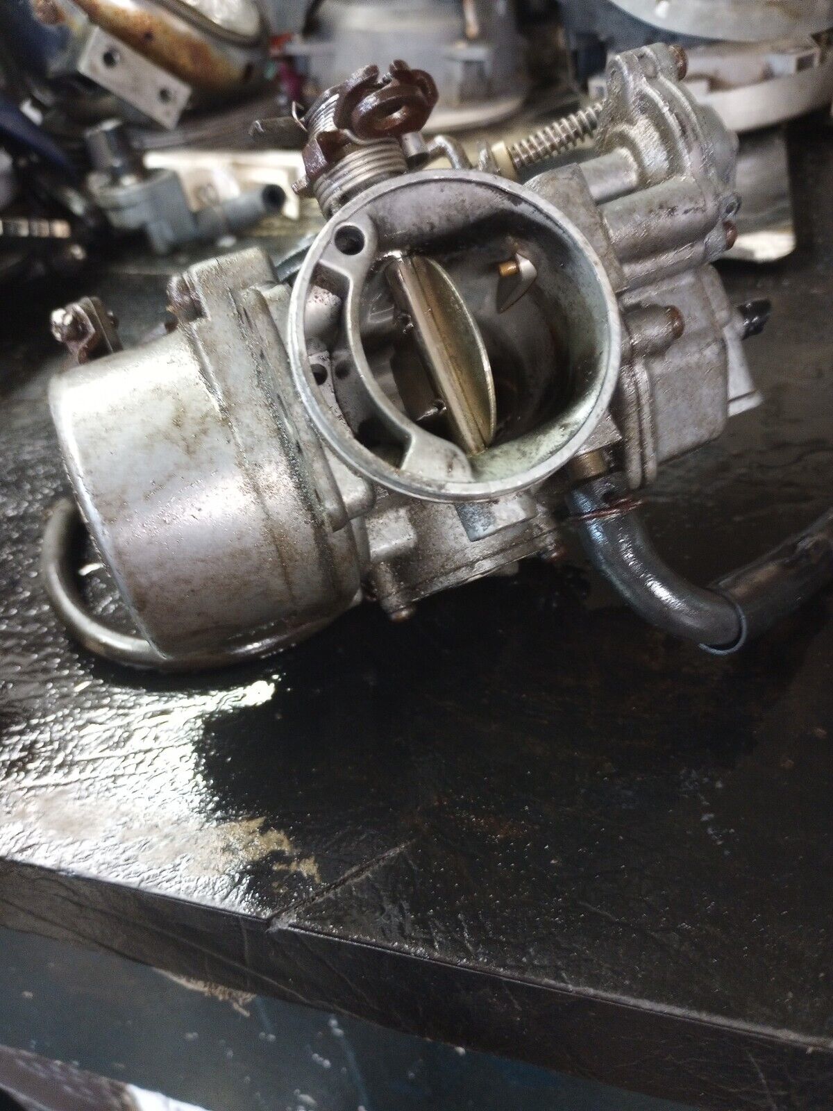 82 83 Honda FT500 FT Ascot 500 complete Carb Carburetor assembly original
