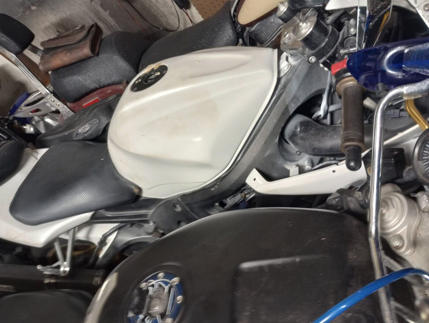 SOLD 2005 Yamaha R6 Good Running broken Bolt In Exhaust YZF600