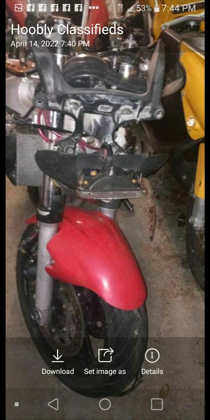 SOLD SOLD 01 02 Yamaha R6 Yzf 600 Front End Forks Suspension Shocks