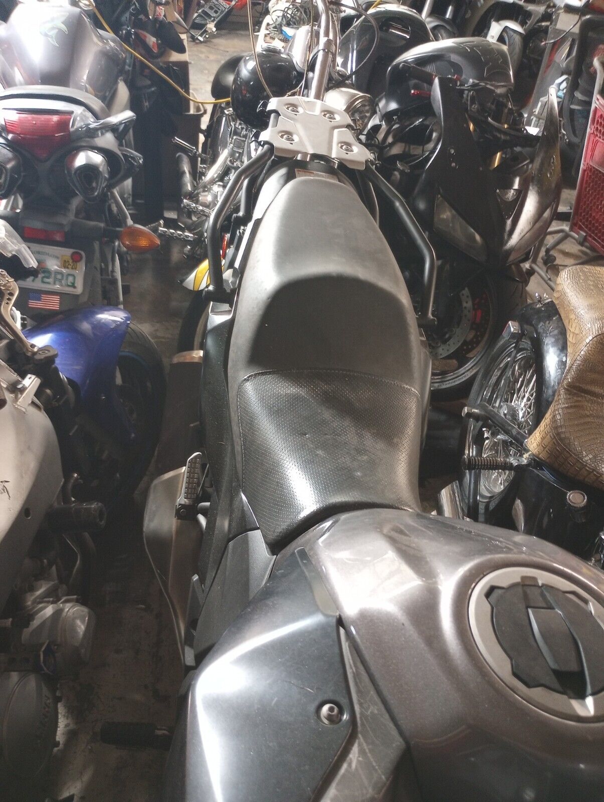 Kawasaki ZX6 ZX-6r 636 Motor Engine Clean Still in Running Bike