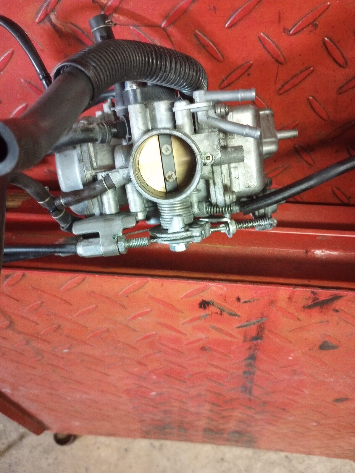 SOLD SOLD 2005-2009 Honda Shadow Spirit 750 VT750C Aero 750 VT750 Carburetor & Cables Carbs