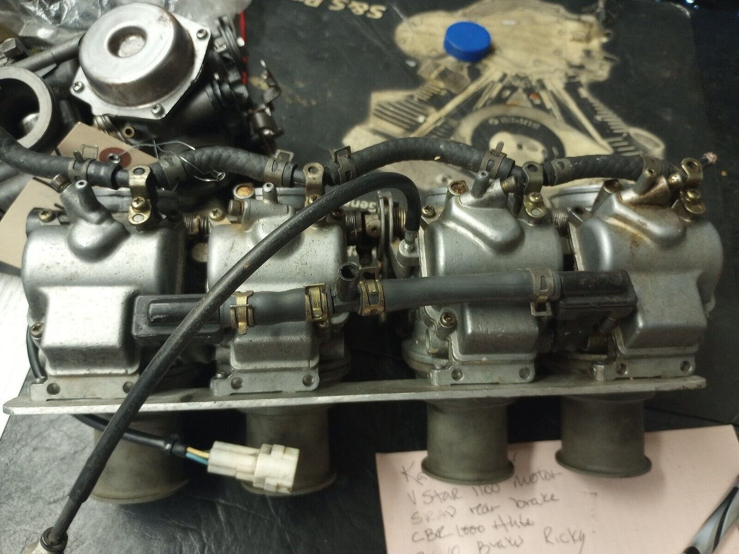 97 - 07 Yamaha YZF600 carburetors carbs YZF 600