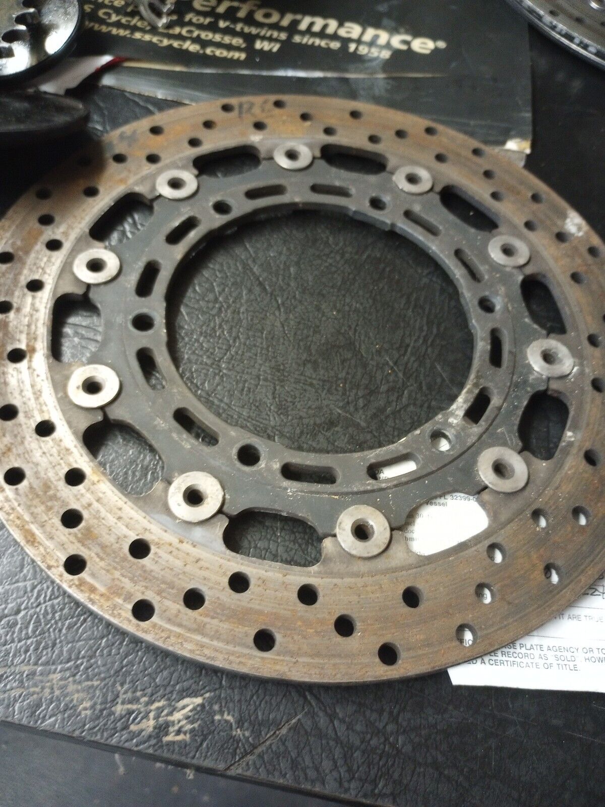 99 00 01 02 Yamaha YZFR6 YZF 600 R6 YZF600 Front Disk Brake Rotors Pair straight