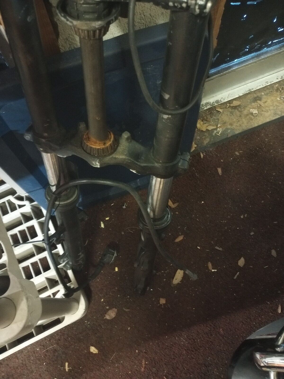 2003 Yamaha YZF 600 R6S R6 OEM Front Forks Suspension Conventional type