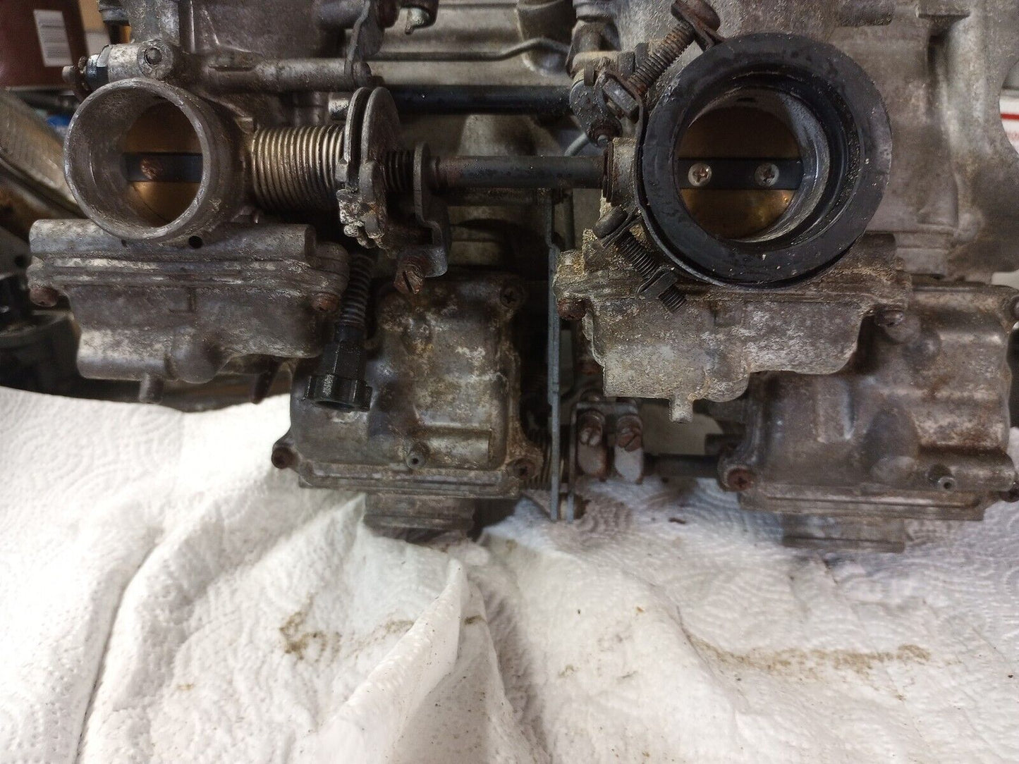SOLD 83 Honda VF750S Sabre 750 V45 Carburetors Carbs VF 750 S we believe