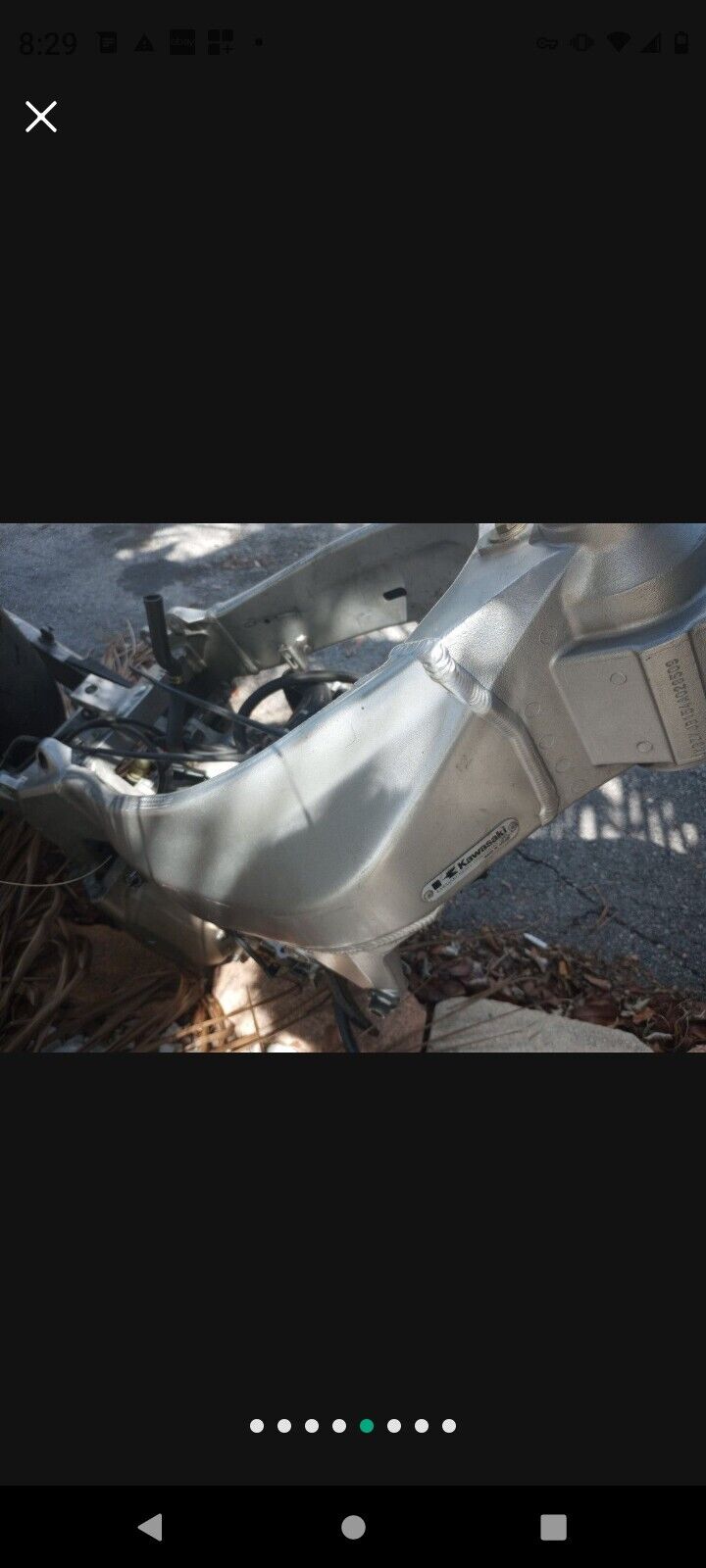 SOLD SOLD 03 - 04 Kawasaki 636 ZX-6 ZX6 Frame Chassis EZ Reg ZX6R ZX-6R