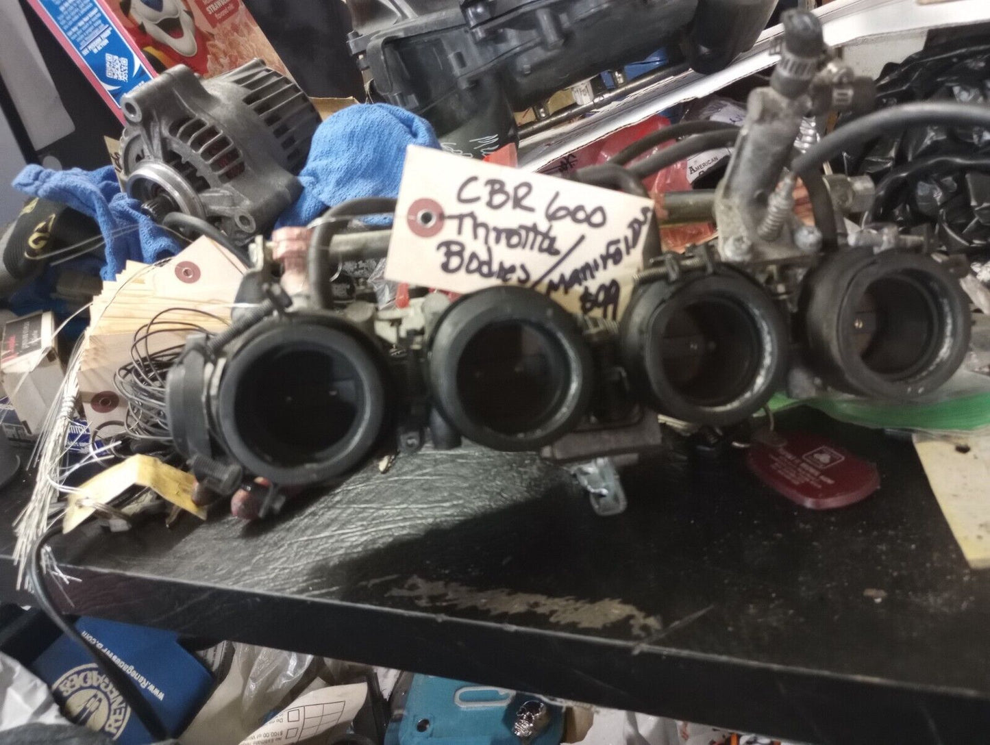 03 04 05 06 Honda CBR600RR CBR 600 RR 600RR Throttle Bodies Injectors