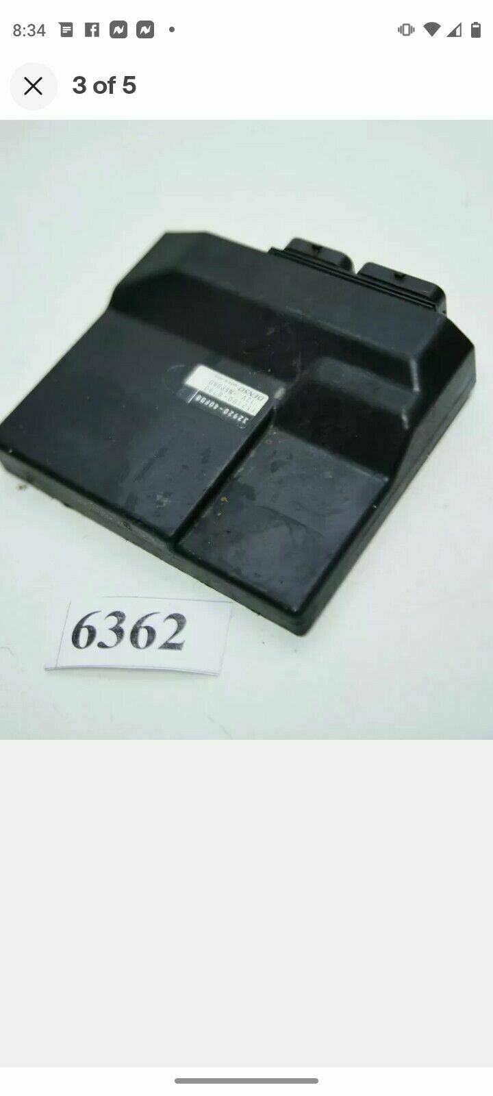 01 02 Suzuki GSXR1000 GSXR 1000 CDI Computer Brain ECU 32920-40F00