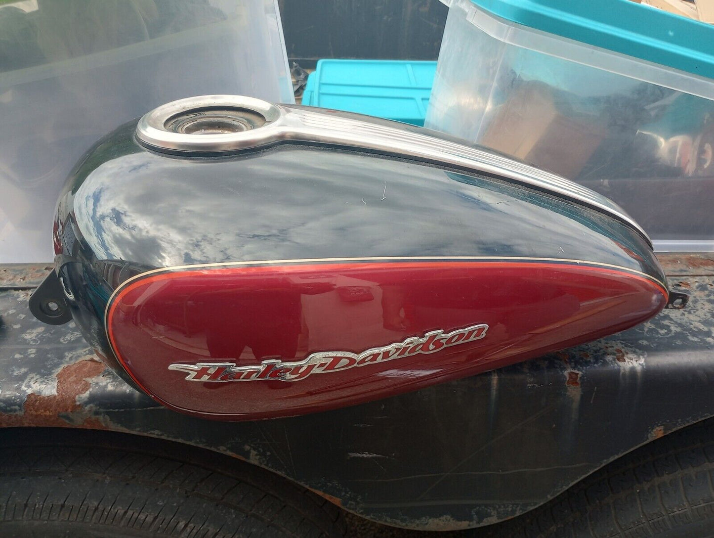 SOLD SOLD Harley Davidson Sportster Gas Fuel Tank - numerous pictured pick one Harley-Davidson