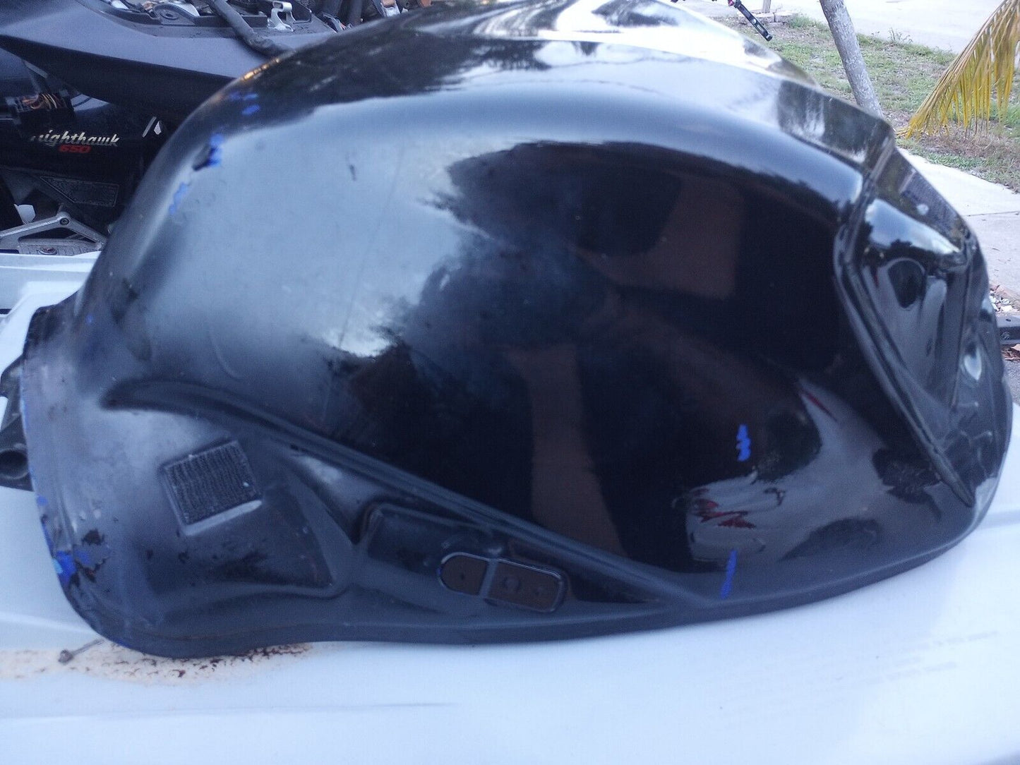SOLD SOLD 06 07 Suzuki GSXR 600 750 Gas Fuel Petrol Tank NO DENTS black repaint clean inside