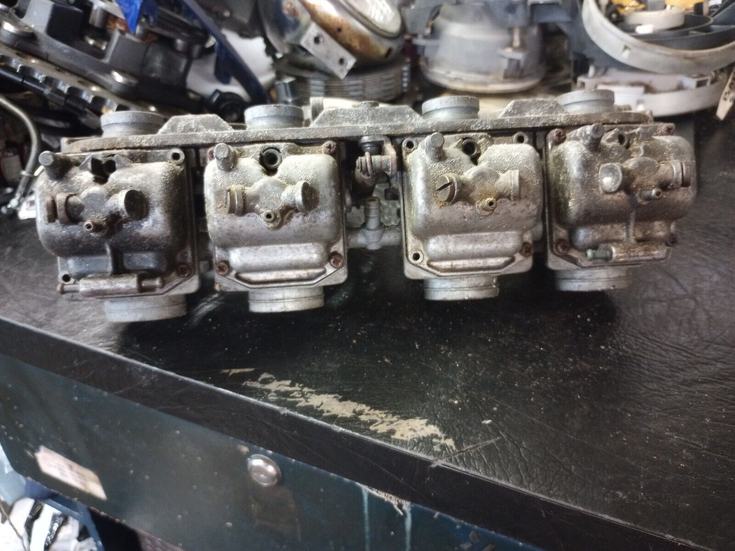 Kawasaki KZ1000 KZ 1000 carbs carburetors Mikuni need cleaning