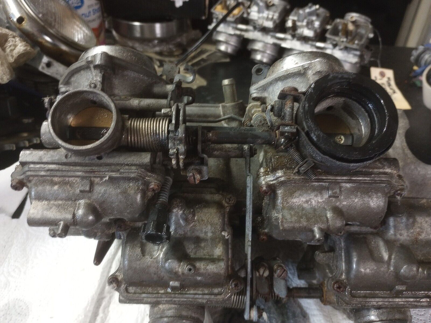 SOLD 83 Honda VF750S Sabre 750 V45 Carburetors Carbs VF 750 S we believe
