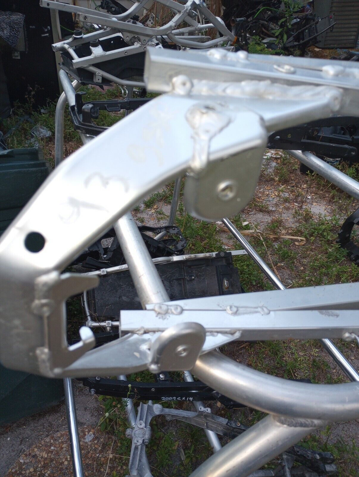 93 94 95 Suzuki GSXR750W GSXR 750 W GSXR750 Subframe Rear Tail