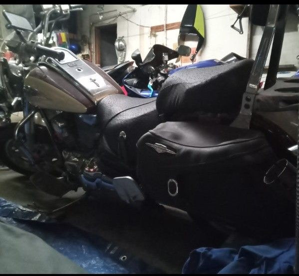 SOLD 1999 Suzuki Intruder 1500 VL 1500 VL1500 Forks and Triple Trees Front End Suspension OEM