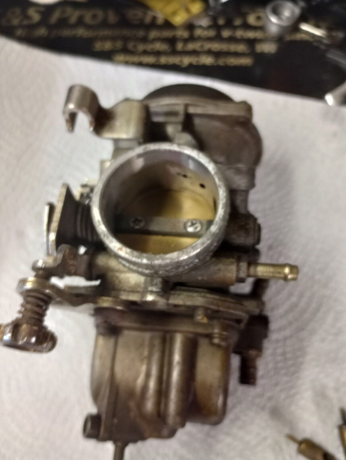 91 Suzuki VX800 VX 800 Carbs Carburetor pretty clean complete core credit avail