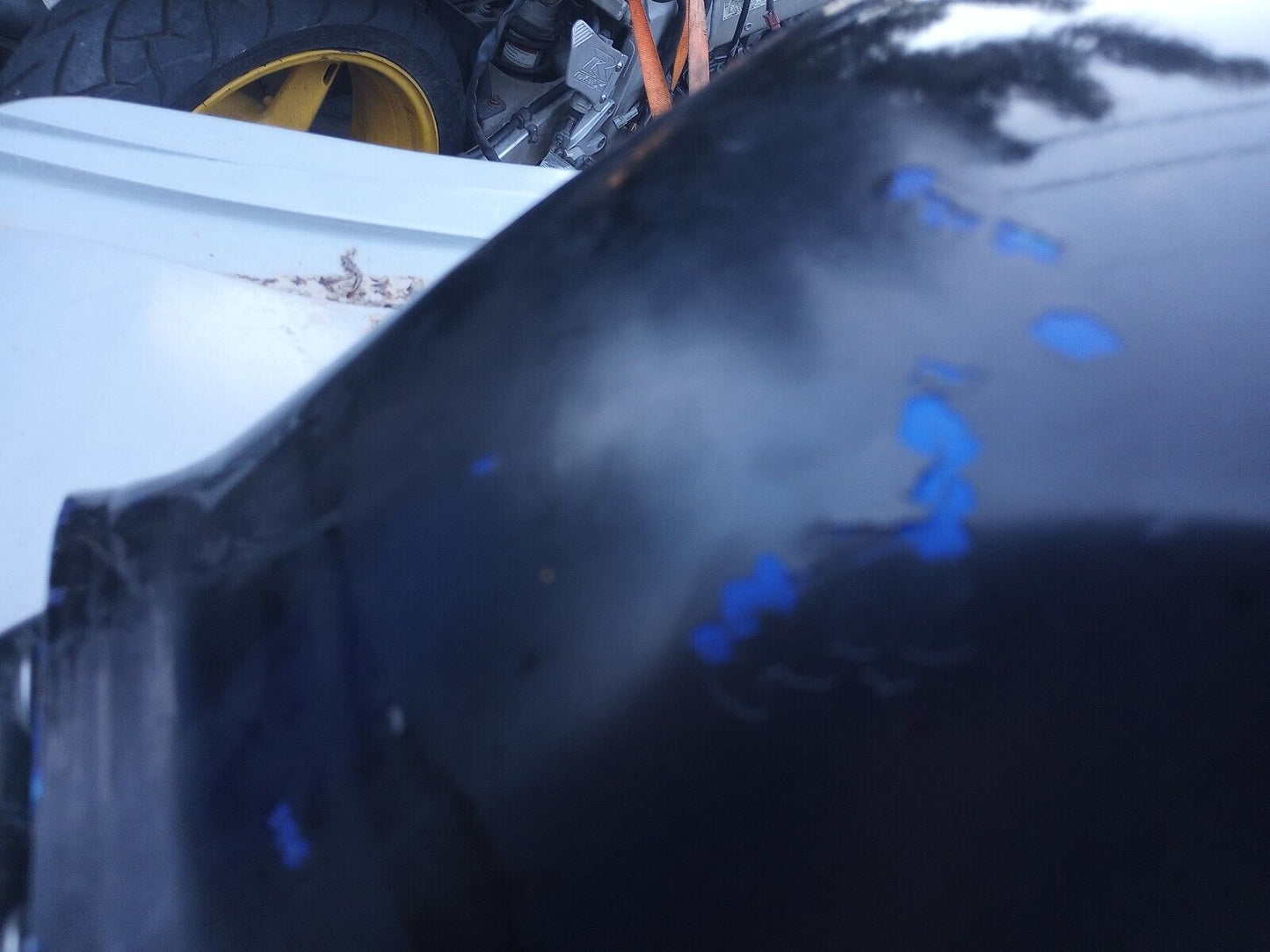 SOLD SOLD 06 07 Suzuki GSXR 600 750 Gas Fuel Petrol Tank NO DENTS black repaint clean inside