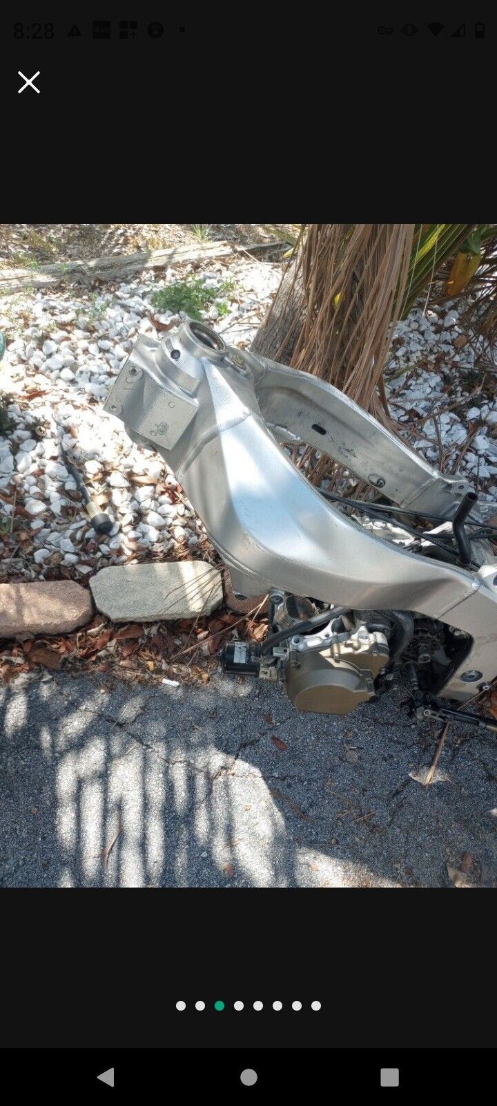 SOLD SOLD 03 - 04 Kawasaki 636 ZX-6 ZX6 Frame Chassis EZ Reg ZX6R ZX-6R