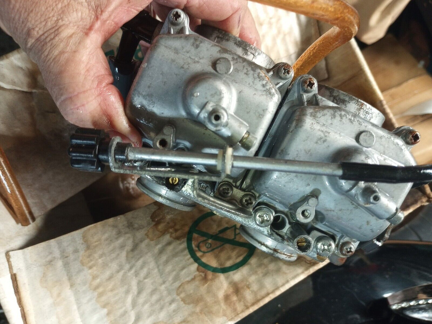 2000 Kawasaki EX250F EX250 EX 250 Ninja Keihin Carburetors Carbs been on shelf for years