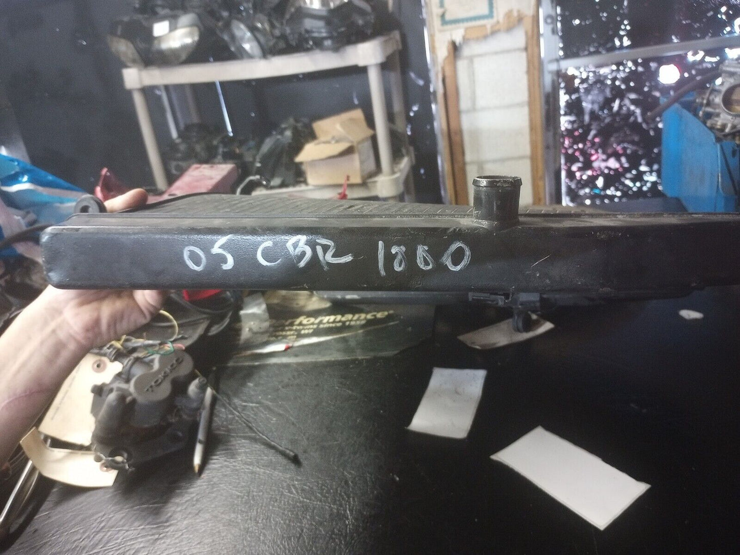 04 05 Honda CBR1000RR CBR1000 Radiator Cooler Cooling System CBR 1000 RR