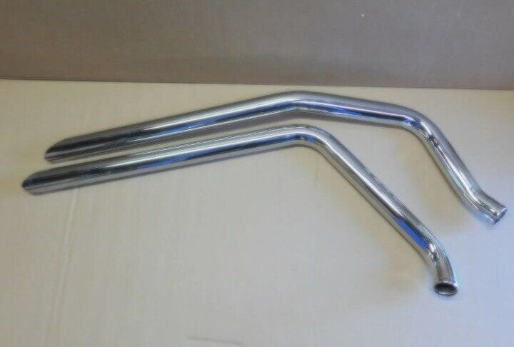 Harley Davidson 40" Drag Pipes For Evo Sportster Sporty 86 - 03