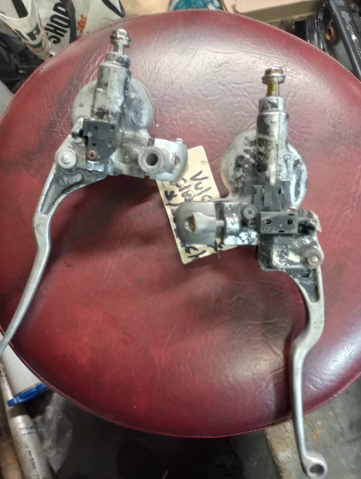 Kawasaki Vulcan OEM Front Clutch & Brake Master Cylinder With Lever fits many