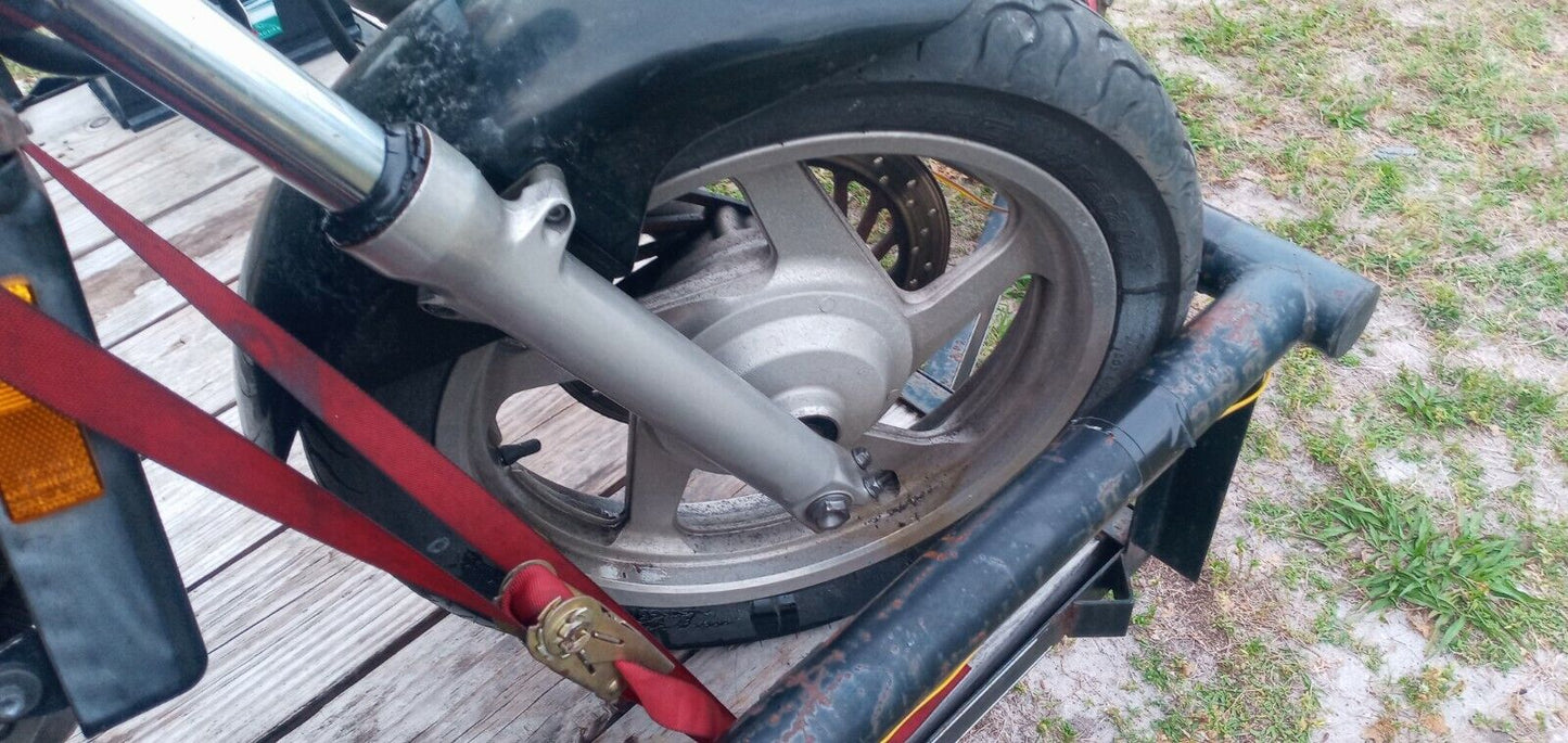 SOLD SOLD 94 - 03 Honda Magna VF 750 VF750 Forks and Triple Trees Straight Triple tree Suspension