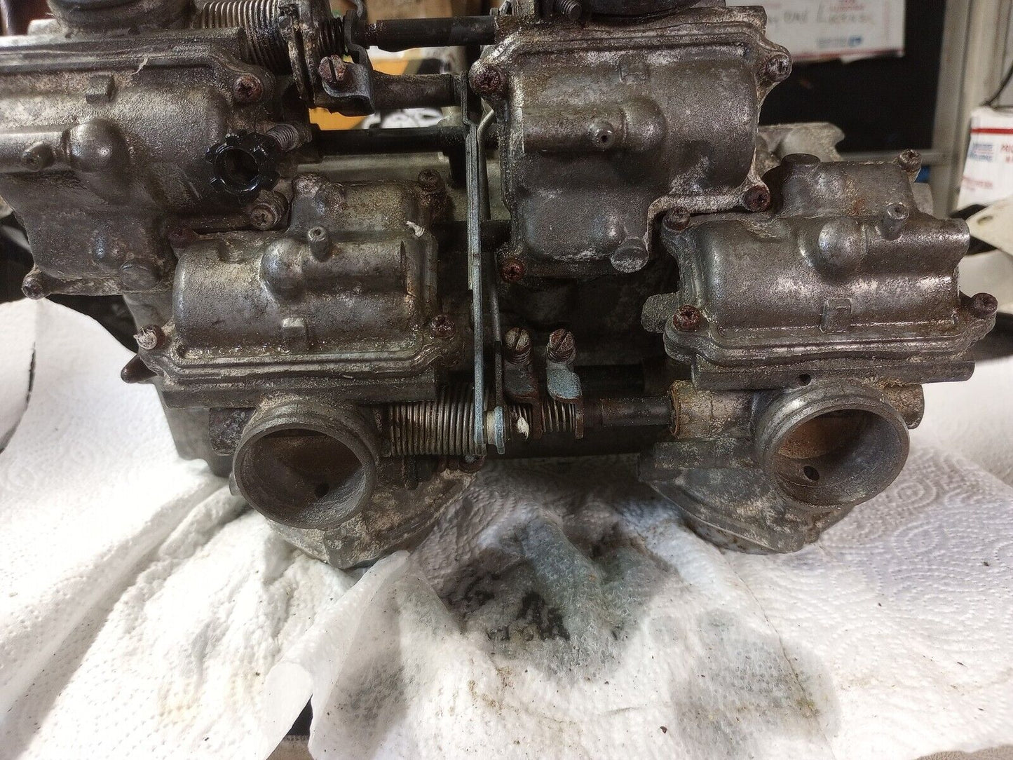 SOLD 83 Honda VF750S Sabre 750 V45 Carburetors Carbs VF 750 S we believe