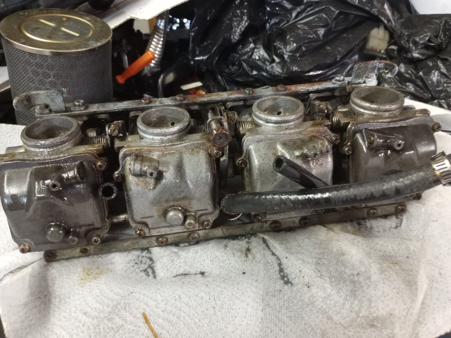 Yamaha Fazer 700 FZX700 FZX Carburetor Carbs Complete slides & choke work