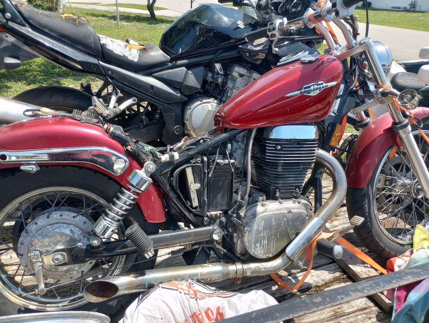 2005 Suzuki Savage 650 LS650 LS Boulevard S40 Front Forks Suspension - Other parts available