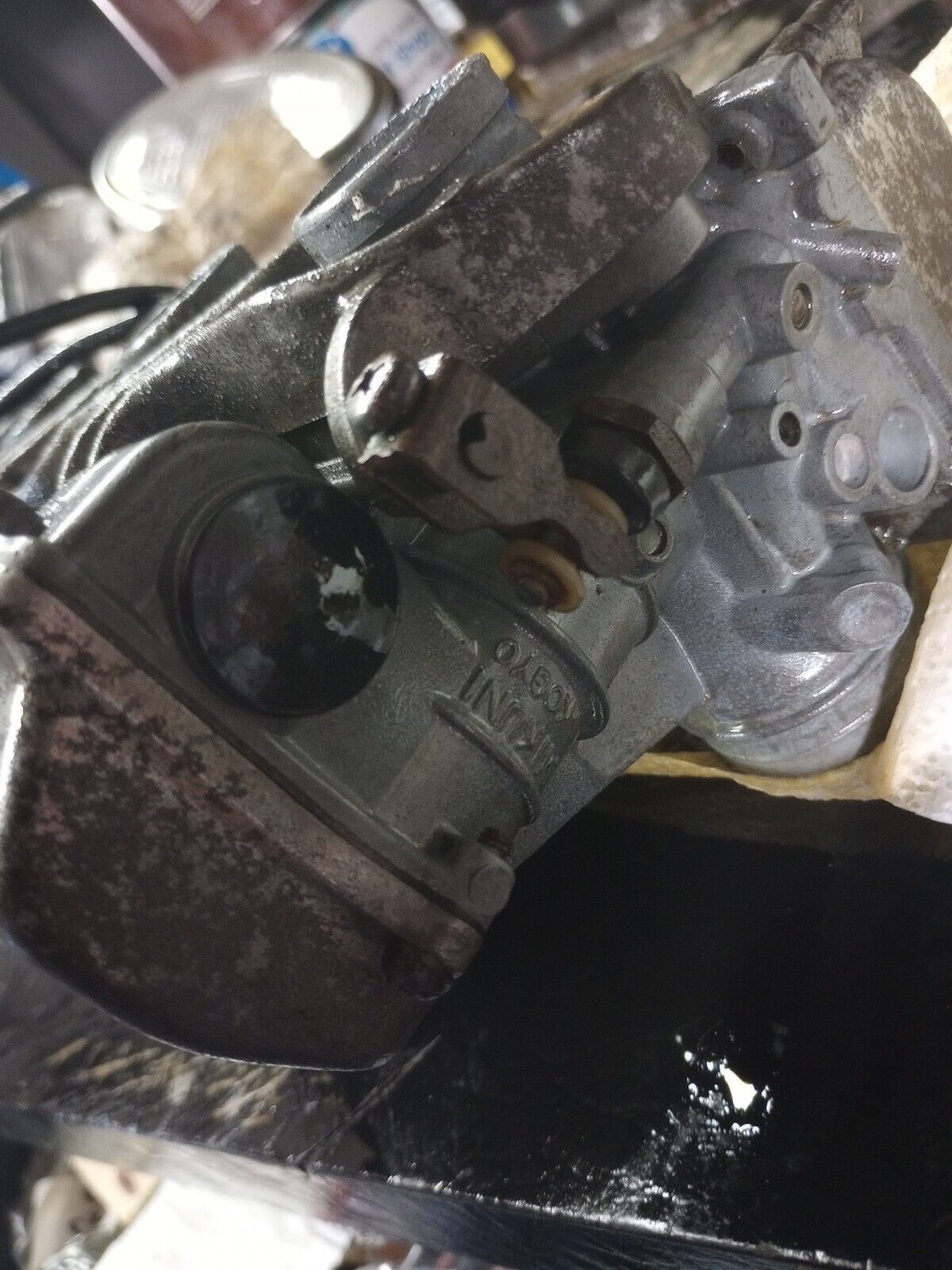 1980 Kawasaki KZ650F Carb Carburetor Frozen need rebuilding Carbs Carburetors KZ650 KZ 650 F