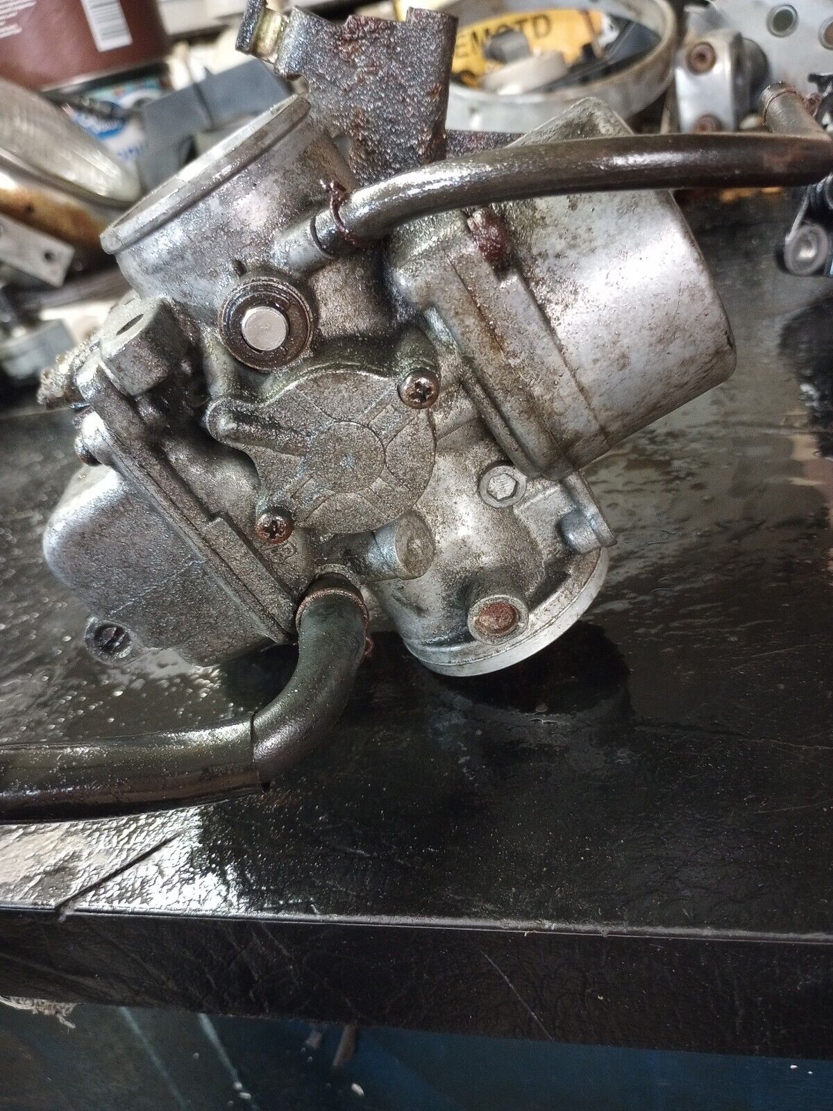 82 83 Honda FT500 FT Ascot 500 complete Carb Carburetor assembly original