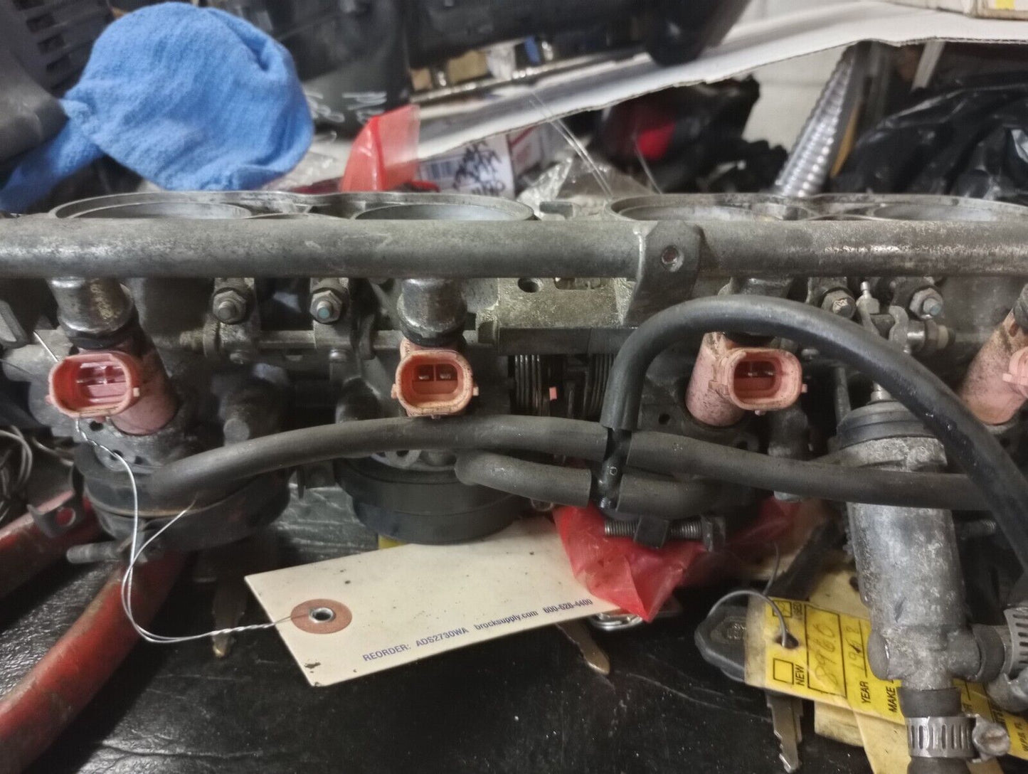03 04 05 06 Honda CBR600RR CBR 600 RR 600RR Throttle Bodies Injectors