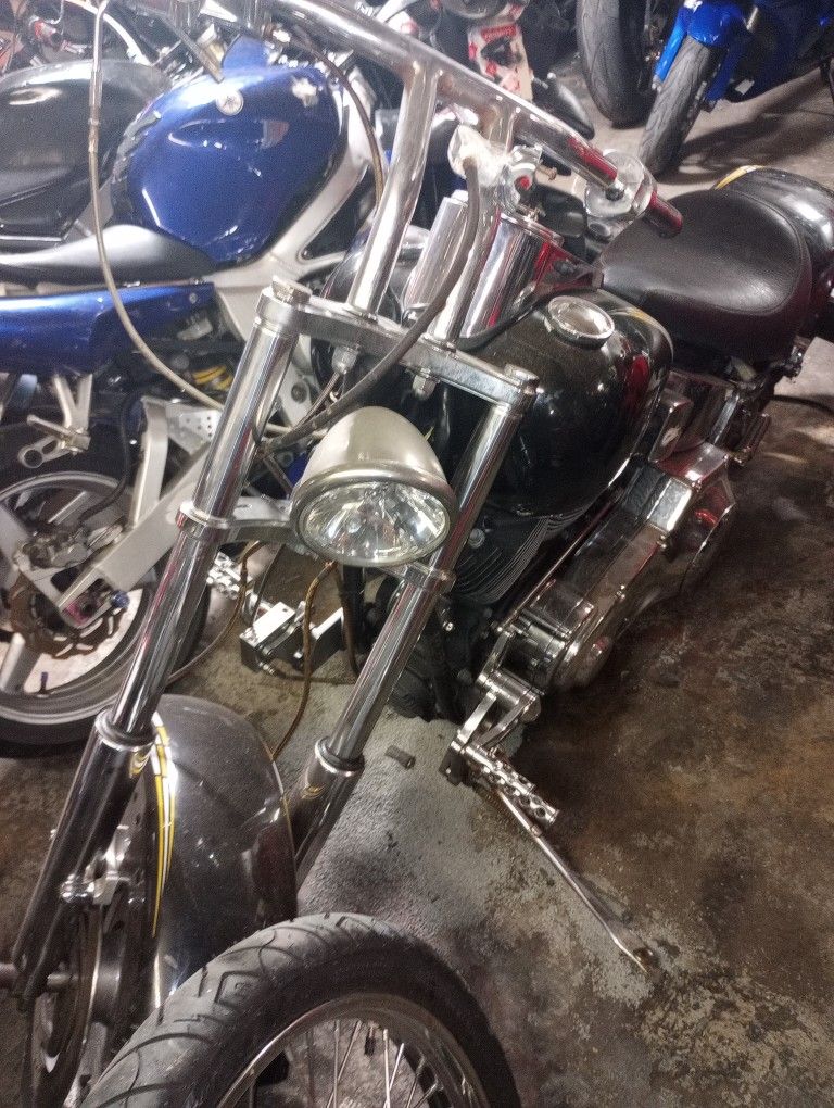 Harley-Davidson Softail Chopper 25,000 Invested S&S Motor Harley Davidson