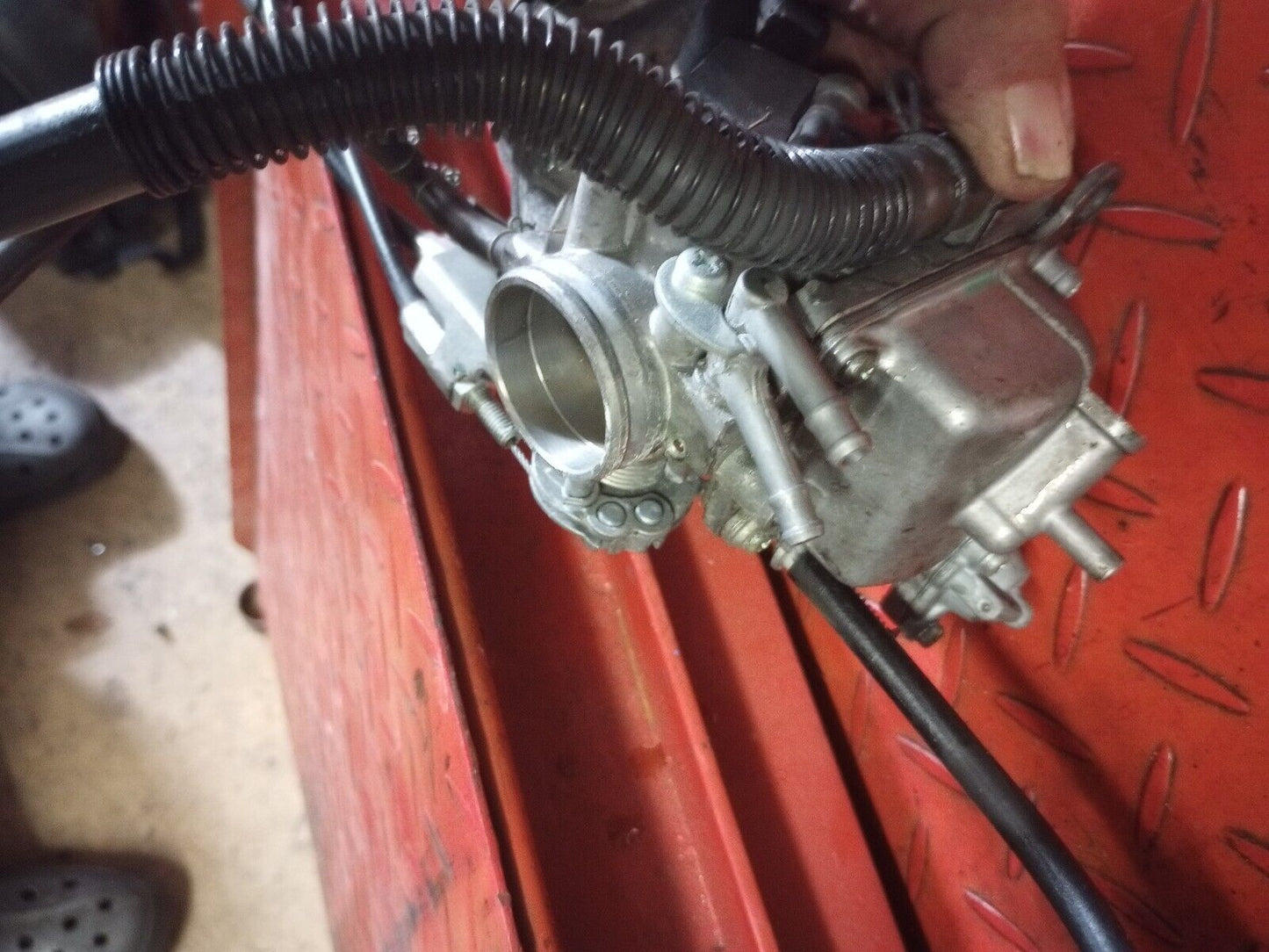 SOLD SOLD 2005-2009 Honda Shadow Spirit 750 VT750C Aero 750 VT750 Carburetor & Cables Carbs