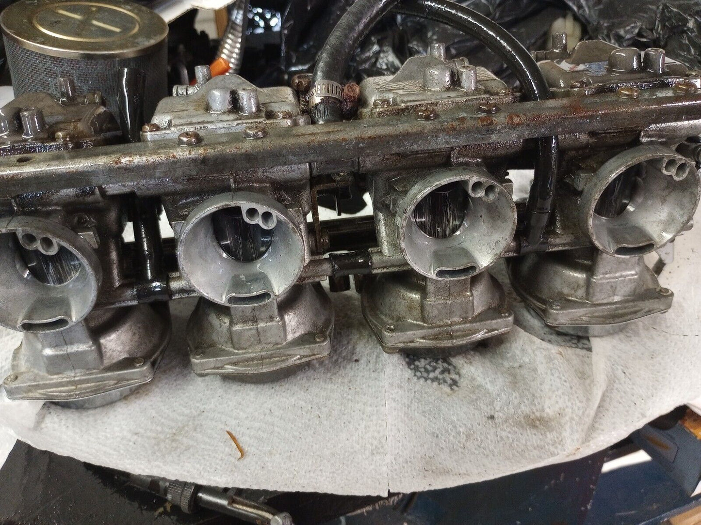 Yamaha Fazer 700 FZX700 FZX Carburetor Carbs Complete slides & choke work