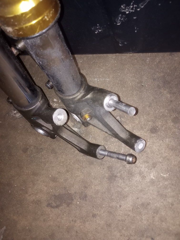 05 06 Kawasaki 636 Ninja ZX-6 ZX-6R ZX6 Front End Forks Suspension ZX6R