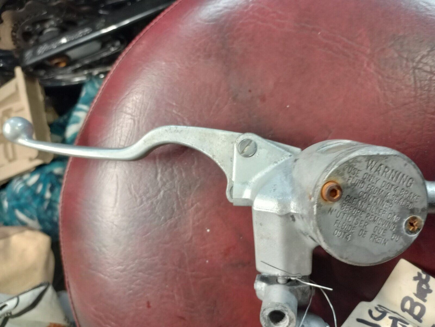 Kawasaki Vulcan OEM Front Clutch & Brake Master Cylinder With Lever fits many