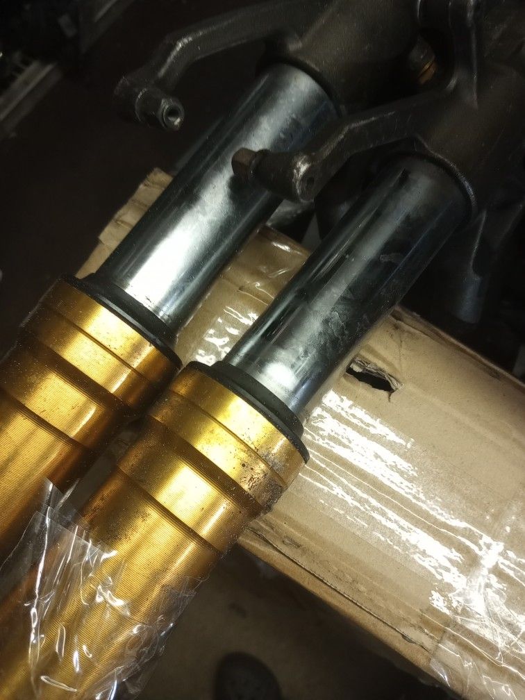 05 06 Kawasaki 636 Ninja ZX-6 ZX-6R ZX6 Front End Forks Suspension ZX6R