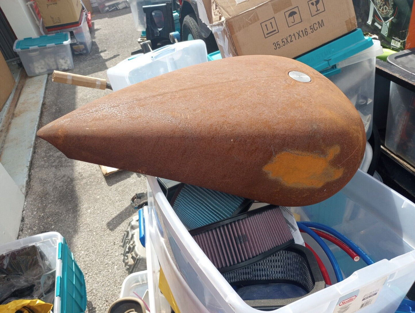 SOLD SOLD Harley Davidson Sportster Gas Fuel Tank - numerous pictured pick one Harley-Davidson