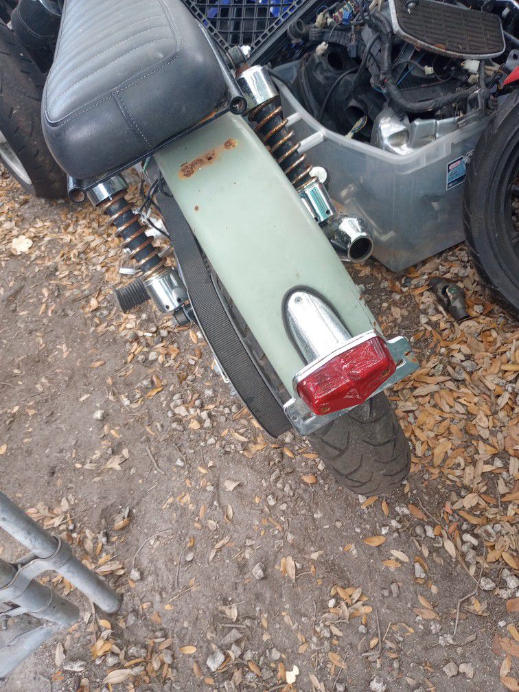 Suzuki Savage LS will Sell Complete Or for Parts Not Running No Title Bill Of Sale