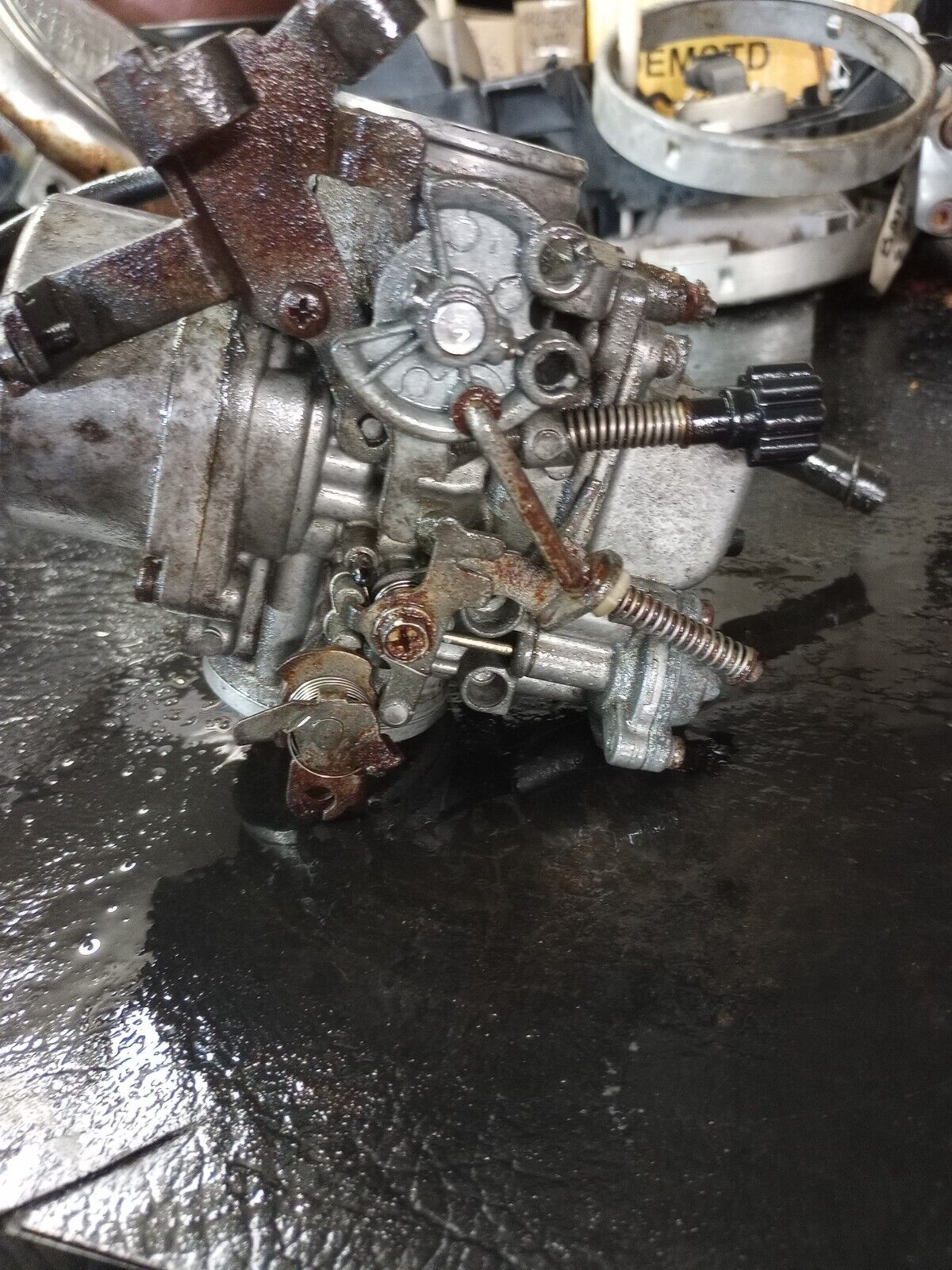82 83 Honda FT500 FT Ascot 500 complete Carb Carburetor assembly original