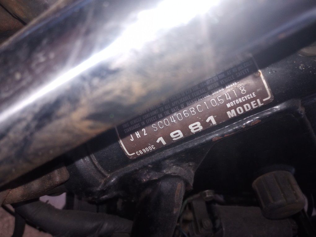 Honda CB900 Rare Find Builder Special CB 900
