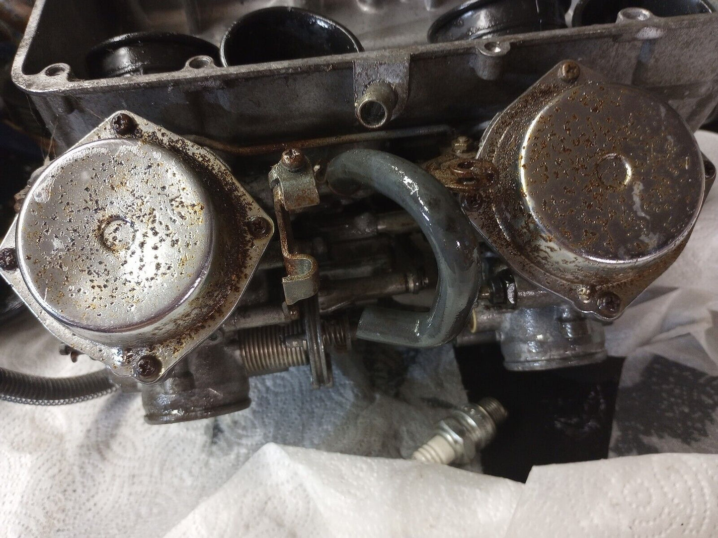 SOLD SOLD 1981 Honda CB650 CB 650 Carburetor Good Condition for age Carb Carbs