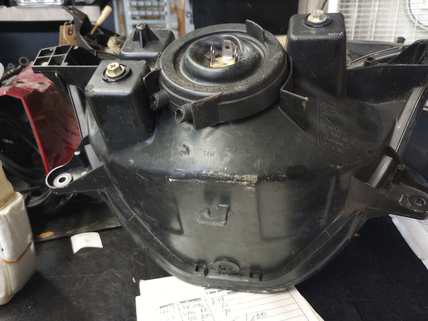 SOLD SOLD 97 - 07 Yamaha YZF600R OEM Headlight Headlamp top mounts gone YZF600 YZF 600