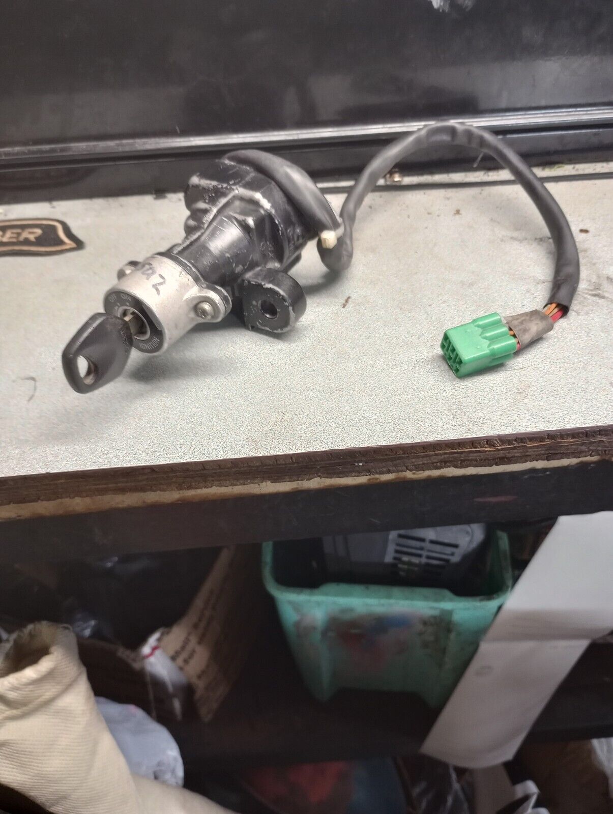 01 - 09 Suzuki GSXR 600 750 Ignition Switch and Key GSXR600 GSXR750