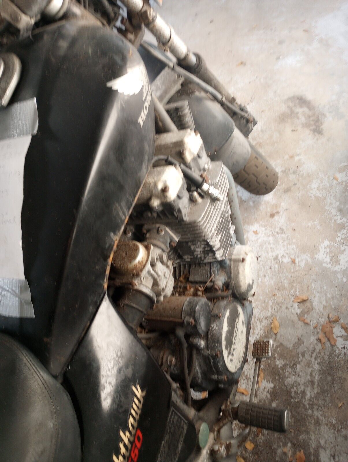 1984 Honda Nighthawk 650 CB650SC CB650 CB 650 C ran well when parked 26 years ago